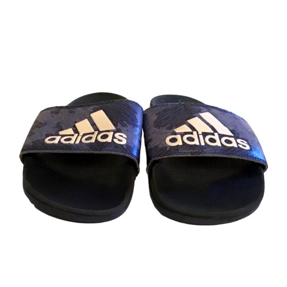 ADIDAS- SLIP-ON BLUE SIZE 8 - Picture 4 of 7